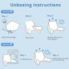 imageSasttie Reading Pillows for Sitting in Bed Adult Velvet Back Pillow Bed Sitting Up BackRest Support Cushion for Sit Up on Couch Sofa and Floor Dorm Essentials OekoTex Certified Dark GreyNavy