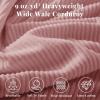 imageSasttie Wedge Pillow Set 2PCS Reading Pillow for Sitting Bed Wedge Pillow Headborad for Sleeping After Surgery Acid Reflux Leg and Back Support with Neck Cushion 23quotx115quotx23quot Dark GreyPink