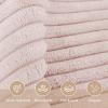 imageSasttie Headboard Pillow Queen Triangular Wedge Pillow Headboard Wedge Headboard Pillow for Bed Sofa Daybed Pillows for Sitting up Reading or Working with Removable Cover Dark GreyLight Pink