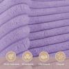 imageSasttie Headboard Pillow Queen Triangular Wedge Pillow Headboard Wedge Headboard Pillow for Bed Sofa Daybed Pillows for Sitting up Reading or Working with Removable Cover Dark GreyPurple