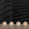 imageSasttie Headboard Pillow Queen Triangular Wedge Pillow Headboard Wedge Headboard Pillow for Bed Sofa Daybed Pillows for Sitting up Reading or Working with Removable Cover Dark GreyBlack