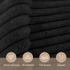 imageSasttie Headboard Pillow Queen Triangular Wedge Pillow Headboard Wedge Headboard Pillow for Bed Sofa Daybed Pillows for Sitting up Reading or Working with Removable Cover Dark GreyBlack