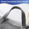 imageSasttie Reading Pillow for Adult Shredded Memory Foam Back Pillow for Bed Sitting Up Velvet Reading Pillows for Sitting in Bed Sit Up Pillow Backrest Pillow Bed Chair with Arms