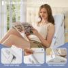 imageSasttie Wedge Pillow Set for After Surgery 3PCS Adjustable Bed Wedge Pillow Headboard with Memory Foam Neck Cushion  for Acid Reflux Sleeping Neck ampamp Back Support Dark Grey ampamp WhiteWhite