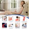 imageSasttie Wedge Pillow Set for After Surgery 3PCS Adjustable Bed Wedge Pillow Headboard with Memory Foam Neck Cushion  for Acid Reflux Sleeping Neck ampamp Back Support Dark Grey ampamp WhiteBeige