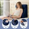 imageSasttie Wedge Pillow Set for After Surgery 3PCS Adjustable Bed Wedge Pillow Headboard with Memory Foam Neck Cushion  for Acid Reflux Sleeping Neck ampamp Back Support Dark Grey ampamp WhiteNavy