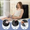 imageSasttie Wedge Pillow Set for After Surgery 3PCS Adjustable Bed Wedge Pillow Headboard with Memory Foam Neck Cushion  for Acid Reflux Sleeping Neck ampamp Back Support Dark Grey ampamp WhiteBlack