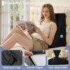 imageSasttie Wedge Pillow Set for After Surgery 3PCS Adjustable Bed Wedge Pillow Headboard with Memory Foam Neck Cushion  for Acid Reflux Sleeping Neck ampamp Back Support Dark Grey ampamp WhiteBlack