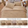 imageSasttie Fluffy Comforter Set TwinTwinXL 2 Pieces  Super Soft ampamp Fuzzy Light Yellow Comforter for Winter Warm Fleece Bedding 1 Luxury Heavy Faux Fur Down Alternative Comforter with 1 Pillow CaseLight Brown