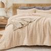imageSasttie Fluffy Comforter Set TwinTwinXL 2 Pieces  Super Soft ampamp Fuzzy Light Yellow Comforter for Winter Warm Fleece Bedding 1 Luxury Heavy Faux Fur Down Alternative Comforter with 1 Pillow CaseLight Camel