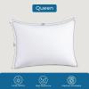 imageSasttie Firm Standard Pillows Set of 6 Full Size Bed Pillows for Side Back and Stomach Sleepers  OekoTex Certified Supportive Down Alternative Plump Filling  Hotel Quality and Machine Washable2