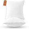 imageSasttie Firm Standard Pillows Set of 6 Full Size Bed Pillows for Side Back and Stomach Sleepers  OekoTex Certified Supportive Down Alternative Plump Filling  Hotel Quality and Machine Washable2
