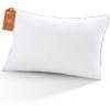 imageSasttie Firm Standard Pillows Set of 6 Full Size Bed Pillows for Side Back and Stomach Sleepers  OekoTex Certified Supportive Down Alternative Plump Filling  Hotel Quality and Machine Washable1