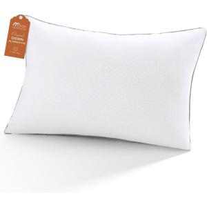 imageSasttie Firm Standard Pillows Set of 6 Full Size Bed Pillows for Side Back and Stomach Sleepers  OekoTex Certified Supportive Down Alternative Plump Filling  Hotel Quality and Machine Washable1