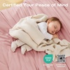 image:imageSasttie Queen Comforter Set 7Piece PreWashed Crinkled Texture Bed in a Bag Queen with Ultra Soft Brushed Sheets Aesthetic Fluffy Bedding Set for All Seasons LinenPink