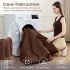 image:imageSasttie Queen Comforter Set 7Piece PreWashed Crinkled Texture Bed in a Bag Queen with Ultra Soft Brushed Sheets Aesthetic Fluffy Bedding Set for All Seasons LinenDark Brown