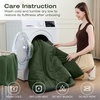 image:imageSasttie Queen Comforter Set 7Piece PreWashed Crinkled Texture Bed in a Bag Queen with Ultra Soft Brushed Sheets Aesthetic Fluffy Bedding Set for All Seasons LinenDark Green