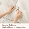 image:imageSasttie Headboard Pillow Queen Bed Wedge Pillow Headboard Beige  WideWale Corduroy Side Pockets Removable Cover Machine Washable Ergonomic Back Support SittingUp SupportIvory