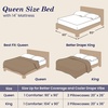 image:imageSasttie Queen Comforter Set 3Piece Boho Tufted Bedding Ultra Soft Brushed Checkered Bed Set for Bedroom Guest Room amp Dorm AllSeason Use with Plaid Geometric Design Navy BlueNavy