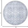 image:imageSasttie 8x10 Area Rugs UltraSoft Washable Rug Low Pile Foldable Thin Carpets with NonSlip Backing SkinFriendly Stain Resistant Carpet for Living Room Bedroom Kitchen Dorm 8x10 BeigeLight Blue