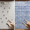 image:imageSasttie 8x10 Area Rugs UltraSoft Washable Rug Low Pile Foldable Thin Carpets with NonSlip Backing SkinFriendly Stain Resistant Carpet for Living Room Bedroom Kitchen Dorm 8x10 BeigeBlue