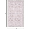 image:imageSasttie 8x10 Area Rugs UltraSoft Washable Rug Low Pile Foldable Thin Carpets with NonSlip Backing SkinFriendly Stain Resistant Carpet for Living Room Bedroom Kitchen Dorm 8x10 BeigePink