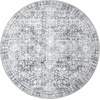 image:imageSasttie 8x10 Area Rugs UltraSoft Washable Rug Low Pile Foldable Thin Carpets with NonSlip Backing SkinFriendly Stain Resistant Carpet for Living Room Bedroom Kitchen Dorm 8x10 BeigeLight Grey