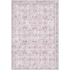 image:imageSasttie 8x10 Area Rugs UltraSoft Washable Rug Low Pile Foldable Thin Carpets with NonSlip Backing SkinFriendly Stain Resistant Carpet for Living Room Bedroom Kitchen Dorm 8x10 BeigePink