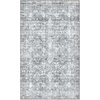 image:imageSasttie 8x10 Area Rugs UltraSoft Washable Rug Low Pile Foldable Thin Carpets with NonSlip Backing SkinFriendly Stain Resistant Carpet for Living Room Bedroom Kitchen Dorm 8x10 BeigeLight Grey