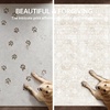 image:imageSasttie 8x10 Area Rugs UltraSoft Washable Rug Low Pile Foldable Thin Carpets with NonSlip Backing SkinFriendly Stain Resistant Carpet for Living Room Bedroom Kitchen Dorm 8x10 BeigeCream