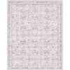 image:imageSasttie 8x10 Area Rugs UltraSoft Washable Rug Low Pile Foldable Thin Carpets with NonSlip Backing SkinFriendly Stain Resistant Carpet for Living Room Bedroom Kitchen Dorm 8x10 BeigePink