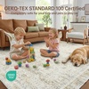 image:imageSasttie 8x10 Area Rugs UltraSoft Washable Rug Low Pile Foldable Thin Carpets with NonSlip Backing SkinFriendly Stain Resistant Carpet for Living Room Bedroom Kitchen Dorm 8x10 BeigeBeige