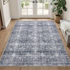 image:imageSasttie 8x10 Area Rugs UltraSoft Washable Rug Low Pile Foldable Thin Carpets with NonSlip Backing SkinFriendly Stain Resistant Carpet for Living Room Bedroom Kitchen Dorm 8x10 BeigeBlack Grey