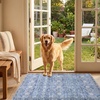 image:imageSasttie 8x10 Area Rugs UltraSoft Washable Rug Low Pile Foldable Thin Carpets with NonSlip Backing SkinFriendly Stain Resistant Carpet for Living Room Bedroom Kitchen Dorm 8x10 BeigeBlue