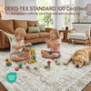 image:imageSasttie 8x10 Area Rugs UltraSoft Washable Rug Low Pile Foldable Thin Carpets with NonSlip Backing SkinFriendly Stain Resistant Carpet for Living Room Bedroom Kitchen Dorm 8x10 BeigeBeige