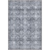 image:imageSasttie 8x10 Area Rugs UltraSoft Washable Rug Low Pile Foldable Thin Carpets with NonSlip Backing SkinFriendly Stain Resistant Carpet for Living Room Bedroom Kitchen Dorm 8x10 BeigeBlack Grey