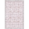 image:imageSasttie 8x10 Area Rugs UltraSoft Washable Rug Low Pile Foldable Thin Carpets with NonSlip Backing SkinFriendly Stain Resistant Carpet for Living Room Bedroom Kitchen Dorm 8x10 BeigePink