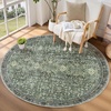 image:imageSasttie 8x10 Area Rugs UltraSoft Washable Rug Low Pile Foldable Thin Carpets with NonSlip Backing SkinFriendly Stain Resistant Carpet for Living Room Bedroom Kitchen Dorm 8x10 BeigeDark Green