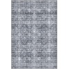 image:imageSasttie 8x10 Area Rugs UltraSoft Washable Rug Low Pile Foldable Thin Carpets with NonSlip Backing SkinFriendly Stain Resistant Carpet for Living Room Bedroom Kitchen Dorm 8x10 BeigeBlack Grey