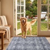 image:imageSasttie 8x10 Area Rugs UltraSoft Washable Rug Low Pile Foldable Thin Carpets with NonSlip Backing SkinFriendly Stain Resistant Carpet for Living Room Bedroom Kitchen Dorm 8x10 BeigeBlack Grey