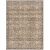 image:imageSasttie 8x10 Area Rugs UltraSoft Washable Rug Low Pile Foldable Thin Carpets with NonSlip Backing SkinFriendly Stain Resistant Carpet for Living Room Bedroom Kitchen Dorm 8x10 BeigeDark Brown