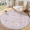 image:imageSasttie 8x10 Area Rugs UltraSoft Washable Rug Low Pile Foldable Thin Carpets with NonSlip Backing SkinFriendly Stain Resistant Carpet for Living Room Bedroom Kitchen Dorm 8x10 BeigePink
