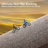 image:imageSasttie 8x10 Area Rugs UltraSoft Washable Rug Low Pile Foldable Thin Carpets with NonSlip Backing SkinFriendly Stain Resistant Carpet for Living Room Bedroom Kitchen Dorm 8x10 BeigeLight Blue