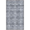 image:imageSasttie 8x10 Area Rugs UltraSoft Washable Rug Low Pile Foldable Thin Carpets with NonSlip Backing SkinFriendly Stain Resistant Carpet for Living Room Bedroom Kitchen Dorm 8x10 BeigeBlack Grey