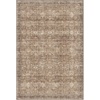 image:imageSasttie 8x10 Area Rugs UltraSoft Washable Rug Low Pile Foldable Thin Carpets with NonSlip Backing SkinFriendly Stain Resistant Carpet for Living Room Bedroom Kitchen Dorm 8x10 BeigeDark Brown