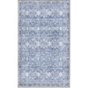image:imageSasttie 8x10 Area Rugs UltraSoft Washable Rug Low Pile Foldable Thin Carpets with NonSlip Backing SkinFriendly Stain Resistant Carpet for Living Room Bedroom Kitchen Dorm 8x10 BeigeBlue