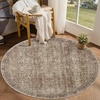image:imageSasttie 8x10 Area Rugs UltraSoft Washable Rug Low Pile Foldable Thin Carpets with NonSlip Backing SkinFriendly Stain Resistant Carpet for Living Room Bedroom Kitchen Dorm 8x10 BeigeDark Brown