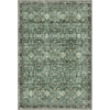 image:imageSasttie 8x10 Area Rugs UltraSoft Washable Rug Low Pile Foldable Thin Carpets with NonSlip Backing SkinFriendly Stain Resistant Carpet for Living Room Bedroom Kitchen Dorm 8x10 BeigeDark Green