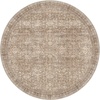 image:imageSasttie 8x10 Area Rugs UltraSoft Washable Rug Low Pile Foldable Thin Carpets with NonSlip Backing SkinFriendly Stain Resistant Carpet for Living Room Bedroom Kitchen Dorm 8x10 BeigeDark Brown