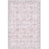 image:imageSasttie 8x10 Area Rugs UltraSoft Washable Rug Low Pile Foldable Thin Carpets with NonSlip Backing SkinFriendly Stain Resistant Carpet for Living Room Bedroom Kitchen Dorm 8x10 BeigePink